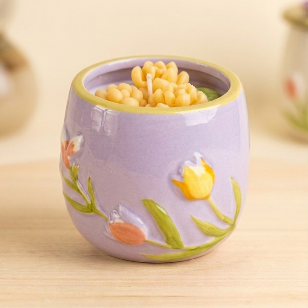 Dolce Tulipa — Vela artesanal Sweet Home